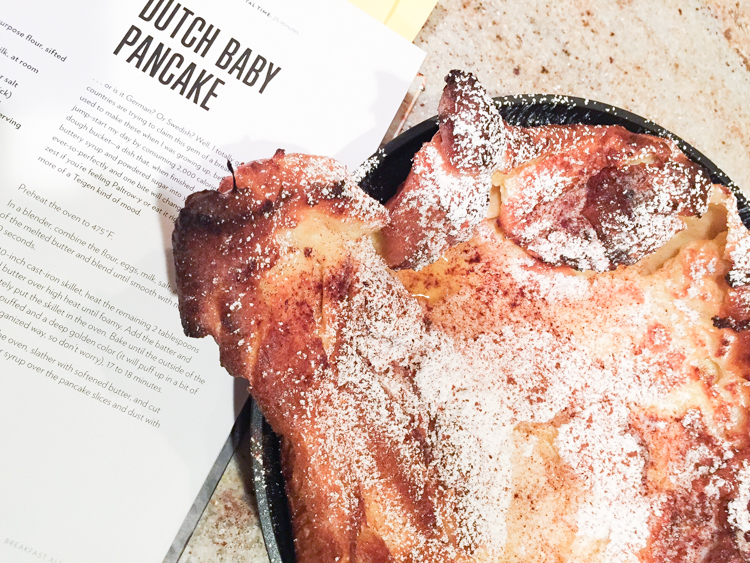 dutch baby pancake Cravings cookbook by Chrissy Teigen | Cure your cravings with chrissy teigen