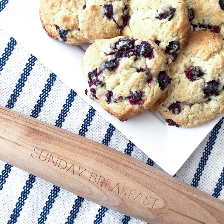 Lemon Blueberry Scones