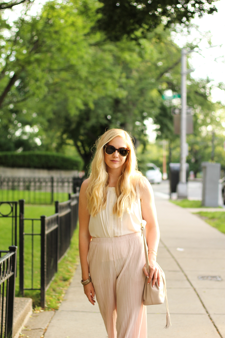 blush culottes, boston blogger, culottes, how to dress up culottes, how to wear culottes,