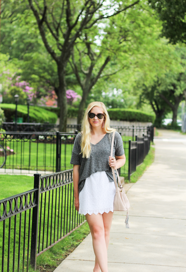 J. Crew Lace Skirt