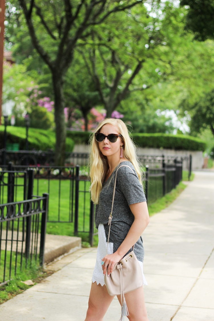 J. Crew Lace Skirt