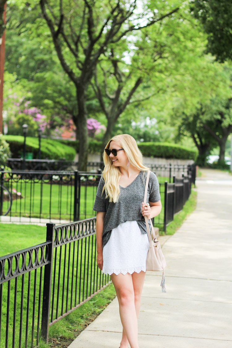 J. Crew Lace Skirt