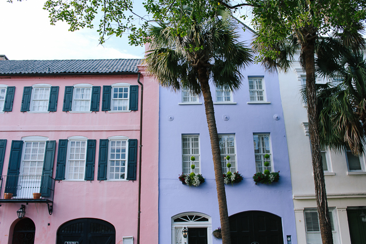 Rainbow Row Charleston, South Carolina