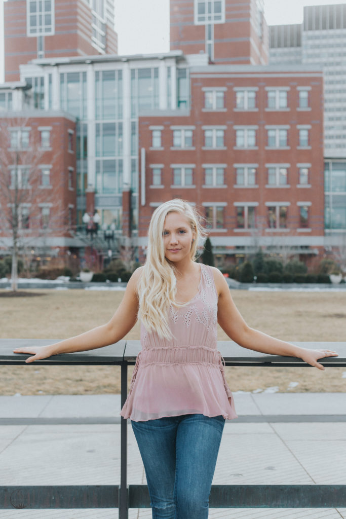 Ella Moss blush tank top for spring