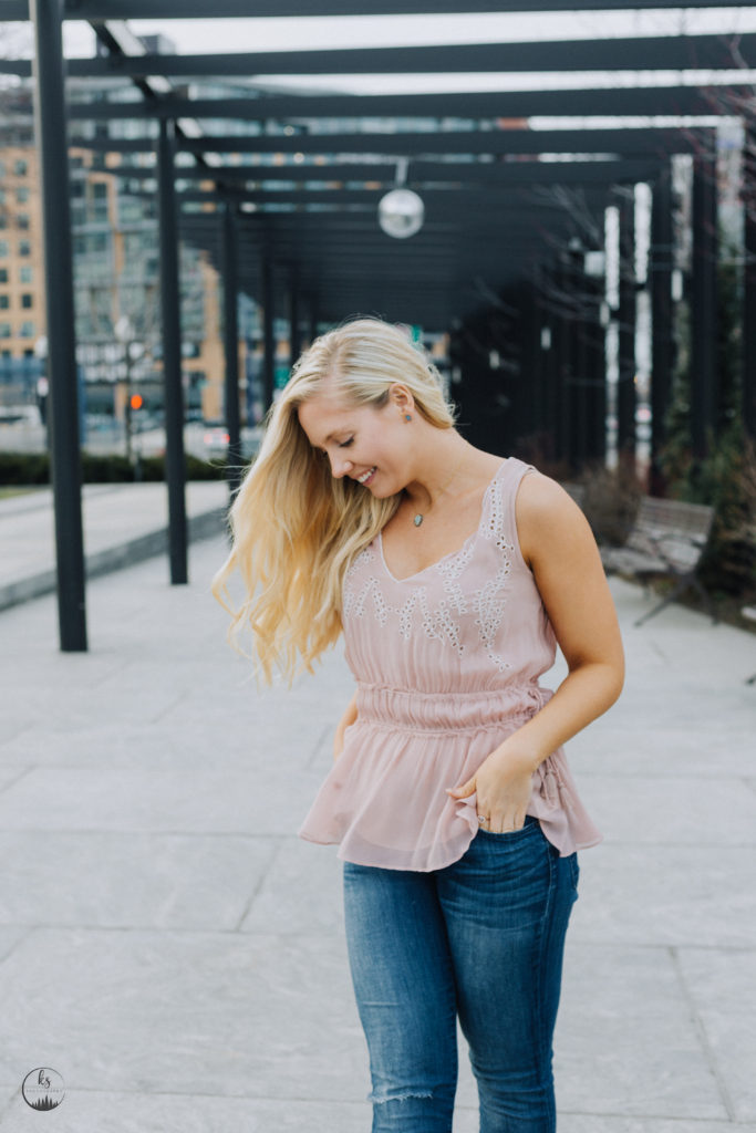 Ella Moss blush tank