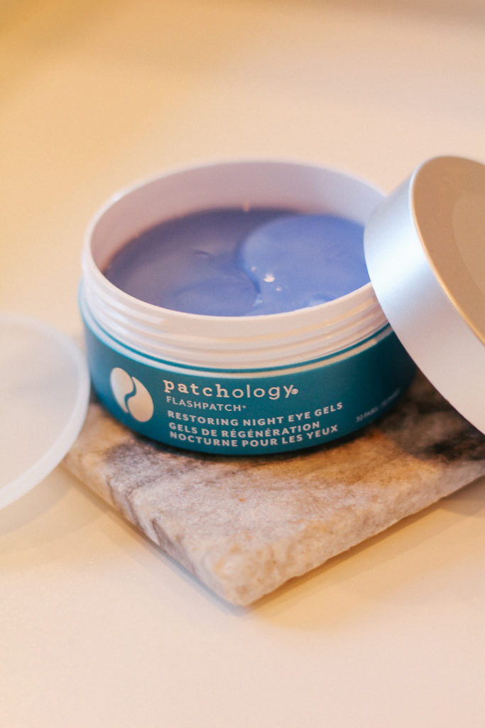 Patchology Restoring Night Eye Gels, skincare routine