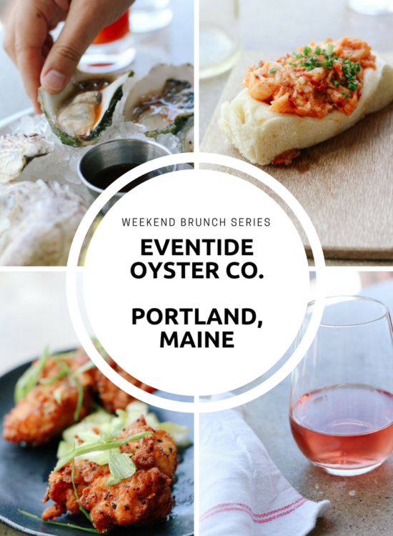 brunch at eventide oyster co. portland maine, eventide oyster, brown butter lobster roll,