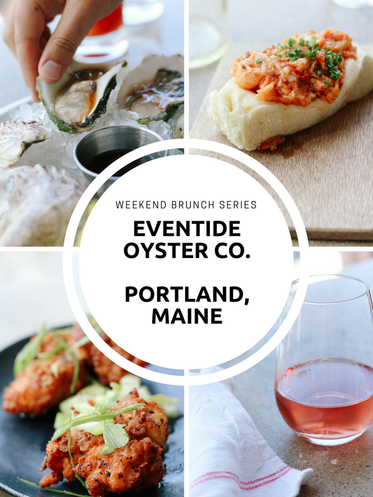 brunch at eventide oyster co. portland maine, eventide oyster, brown butter lobster roll,