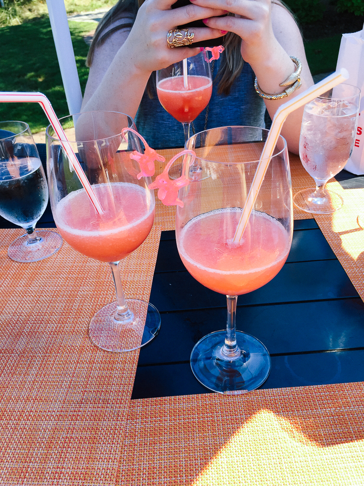 rosé at the Brant Point Grill, White Elephant Nantucket