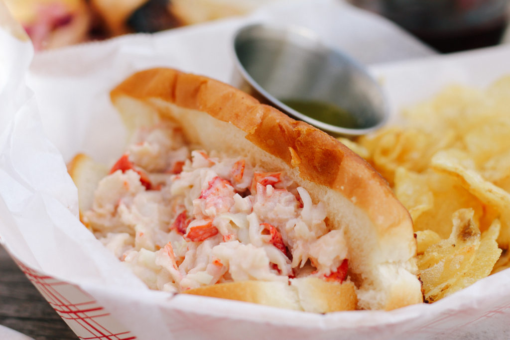 lobster roll Camden, Maine