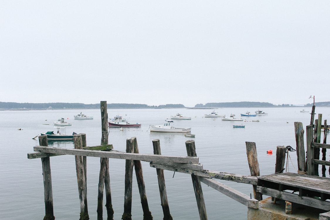 summer in maine, mcloons lobster shack, spruce head maine, 