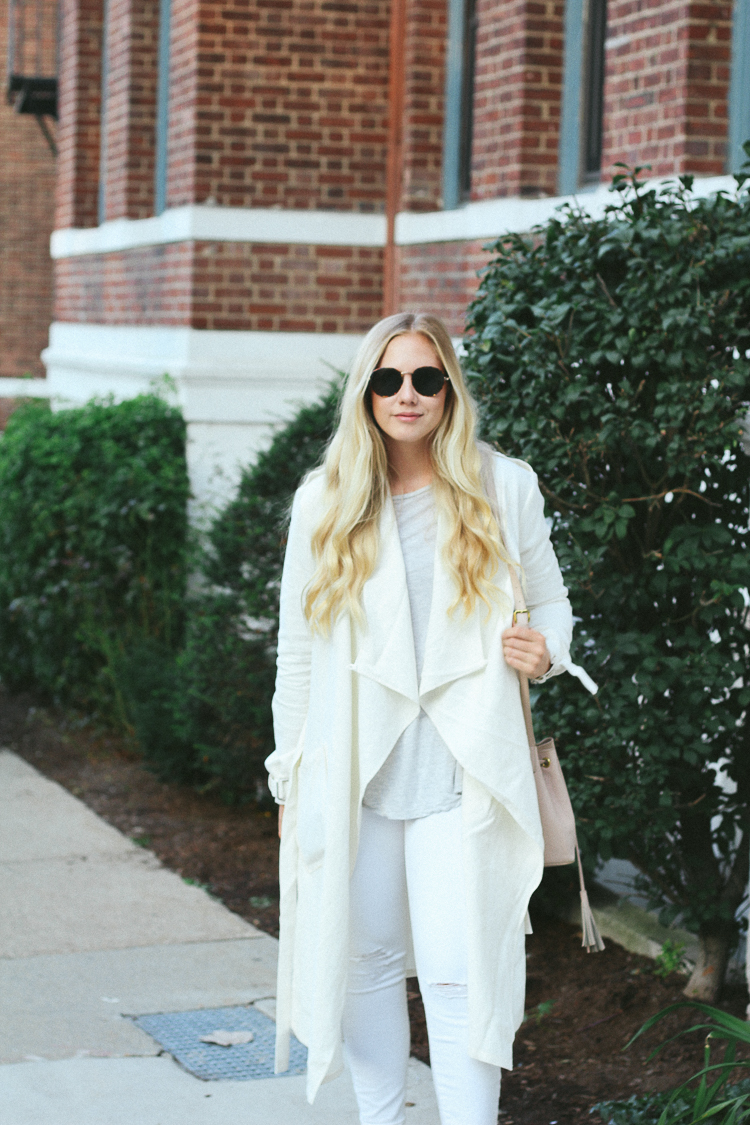 why you should wear white after labor day, white outfits, fall outfits, fall style, white after labor day