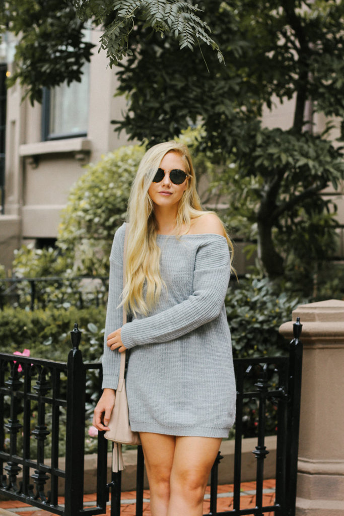 this Missguided sweater dress is the perfect sweater dress for fall