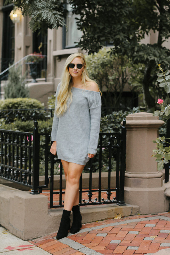 Missguided sweater dress for fall