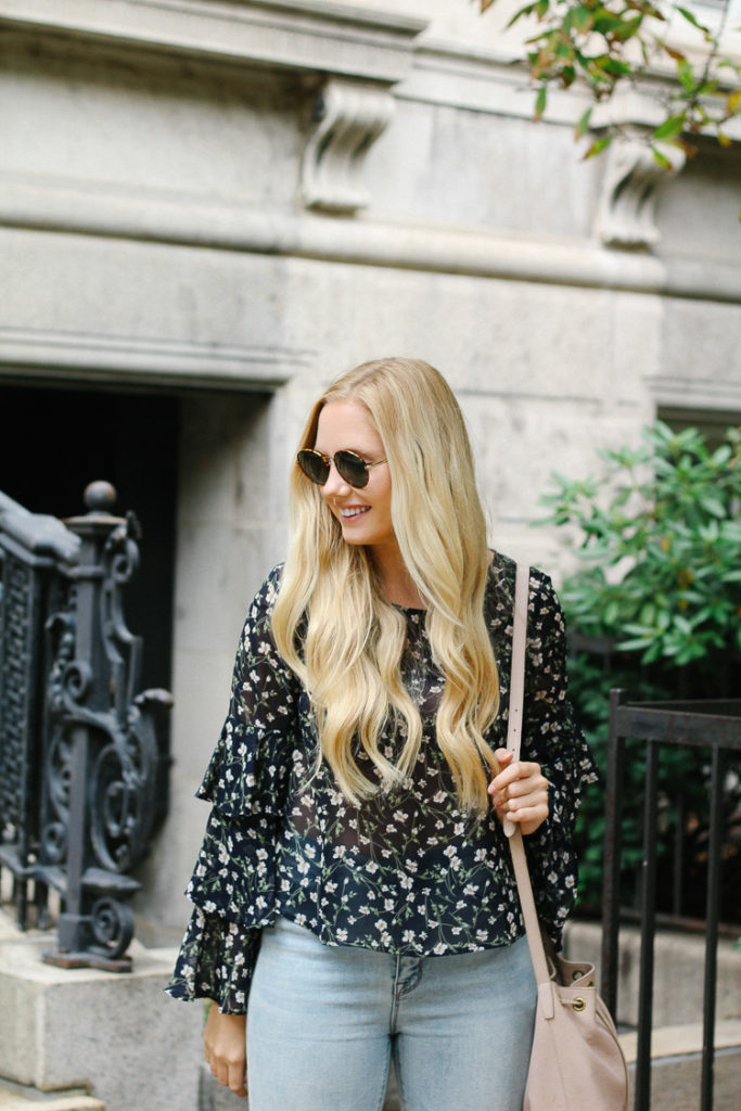 how to wear florals all year