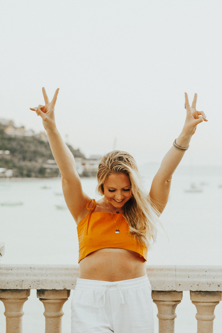 Vacation Style: Cropped Tank + Linen Pants in St. John, USVI