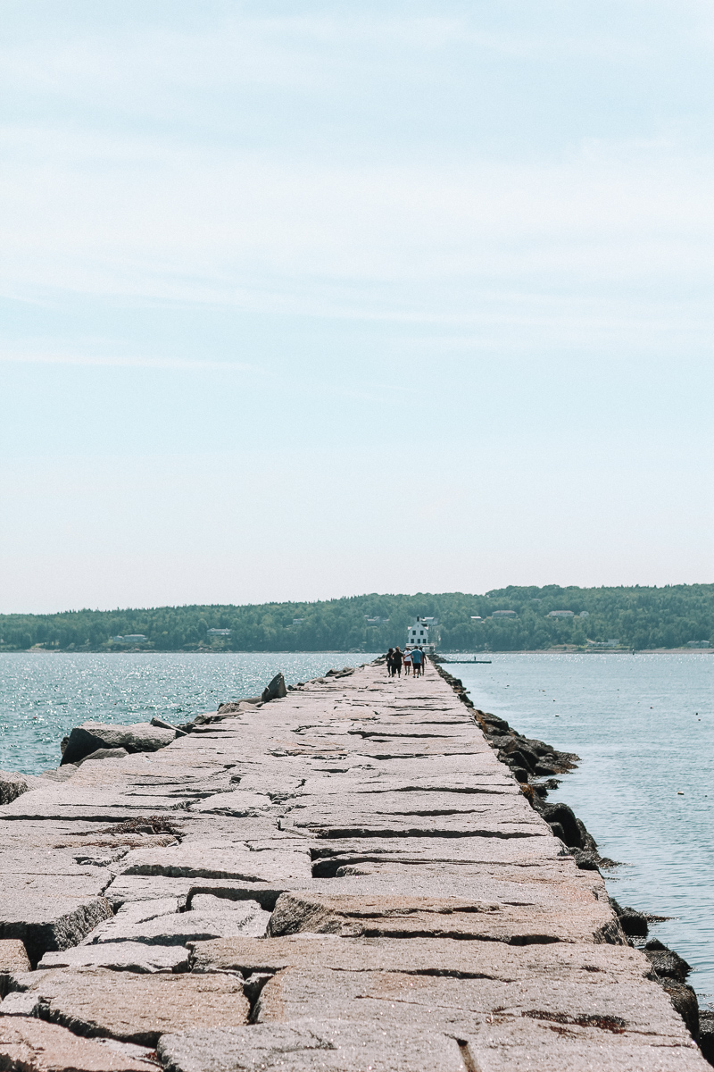 rockland breakwater | rockland breakwater lighthouse | rockland maine | rockland maine travel guide | what to do in rockland maine | what to do in maine | maine travel guide | visiting maine | summer in maine | midcoast maine travel guide |