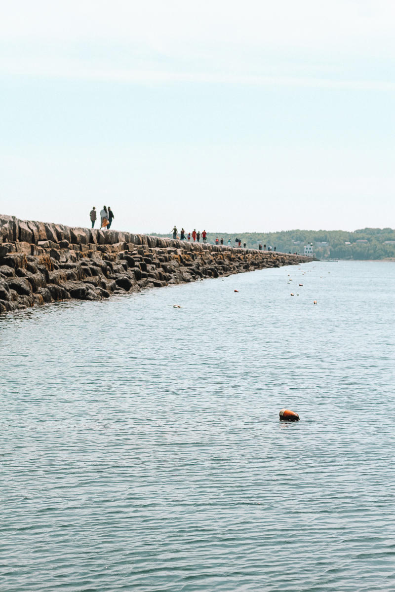 rockland breakwater | rockland breakwater lighthouse | rockland maine | rockland maine travel guide | what to do in rockland maine | what to do in maine | maine travel guide | visiting maine | summer in maine | midcoast maine travel guide |