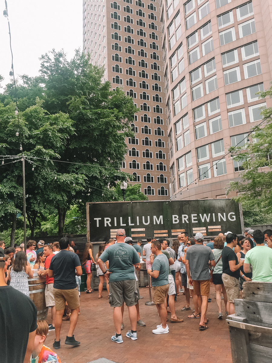 boston travel guide | boston massachusetts travel guide | where to get drinks in boston | the local's travel guide to boston | trillium greenway beer garden | best spots in boston | what to do in boston | 