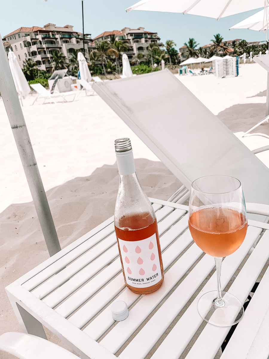 providenciales turks and caicos travel guide | turks and caicos travel guide | Providenciales travel guide | what to do on turks and Caicos | what to do on Providenciales | grace bay beach | wine at the beach on turks and caicos | summer water wine turks and caicos 