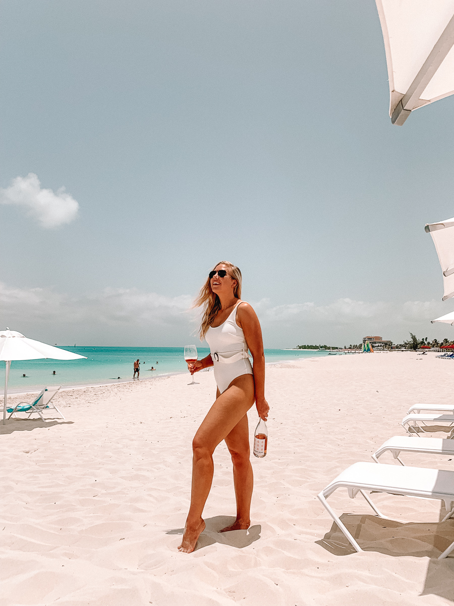 providenciales turks and caicos travel guide | turks and caicos travel guide | Providenciales travel guide | what to do on turks and Caicos | what to do on Providenciales | grace bay beach | wine at the beach on turks and caicos | summer water wine turks and caicos 