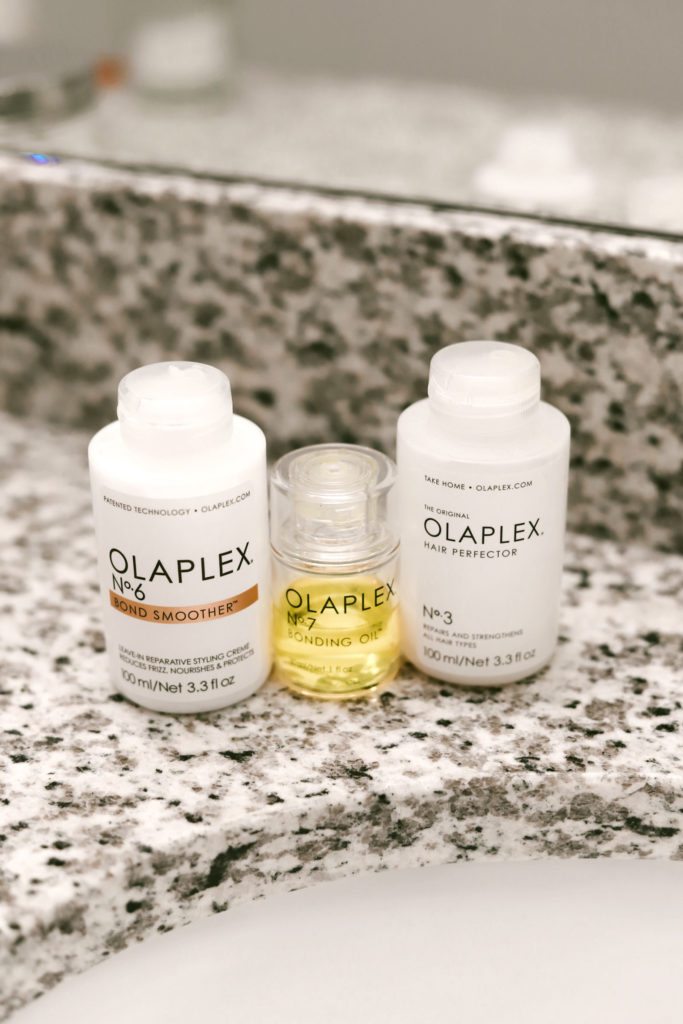 my wedding hair prep and how I got my hair healthy for my wedding with Olaplex products