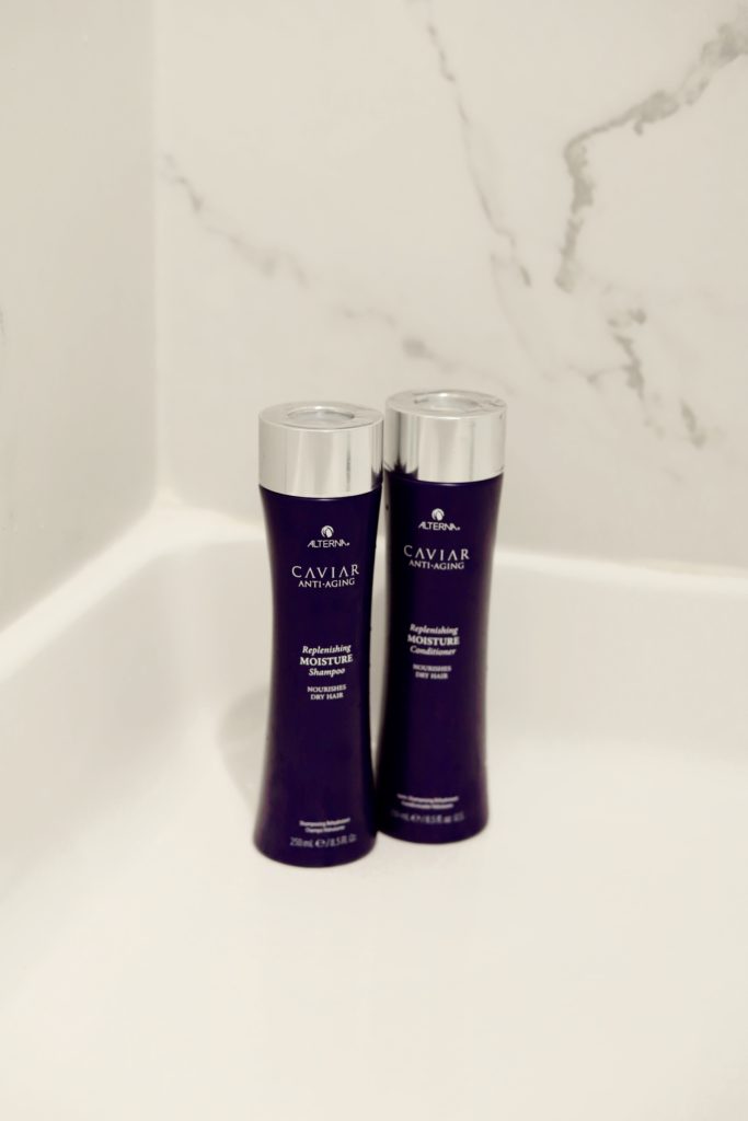 My wedding hair prep and how I got my hair healthy for my wedding with Alterna Caviar Anti-Aging Replenishing Moisture Shampoo & Conditioner