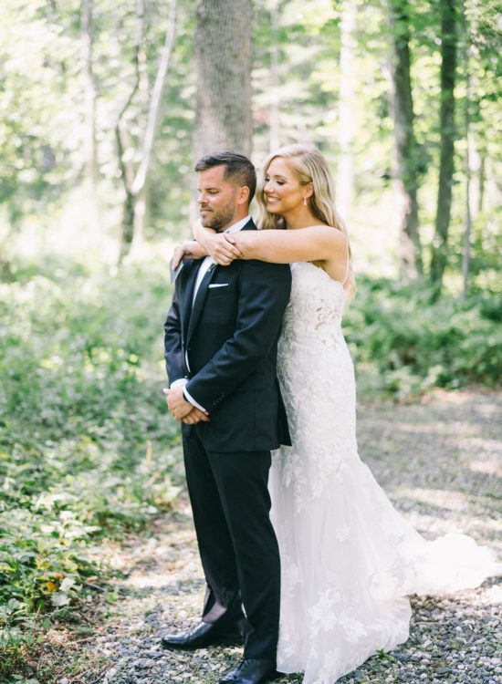 Our Wedding Photos Part One: Getting Ready + First Look | Our Coastal Maine Wedding at The Edge in Lincolnville, Maine in Midcoast Maine |