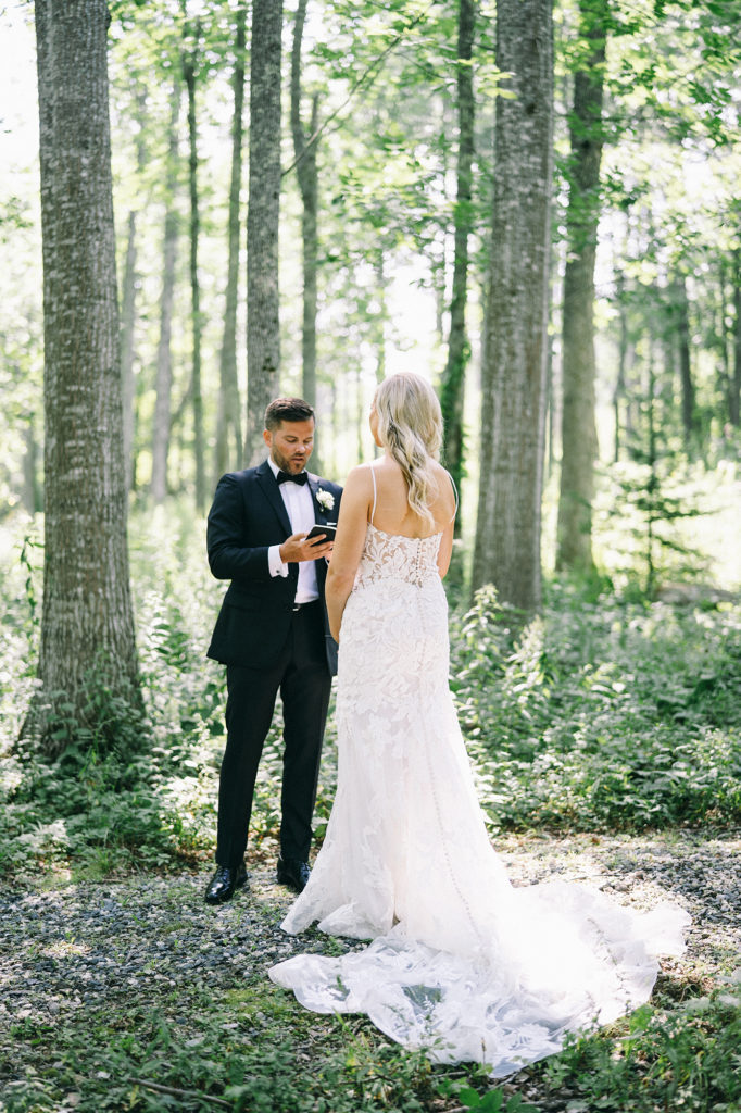 Our Wedding Photos Part One: Getting Ready + First Look | Our Coastal Maine Wedding at The Edge in Lincolnville, Maine in Midcoast Maine |